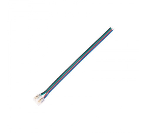 Коннектор с проводами для подключения к контроллеру светодиодной ленты RGB COB 10мм  148-110  REXANT