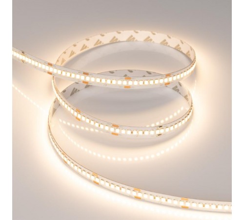 Светодиодная лента RT-A240-10mm 24V Warm3000 (22 W/m, IP20, 2835, 5m) (Arlight, высок.эфф.150 лм/Вт)  038745  Arlight