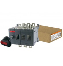 Рубильник ВНК-35-2 3П 200А реверсивный с выносной фронтальной ручкой и переходником 185 мм  SQ0744-0502  TDM