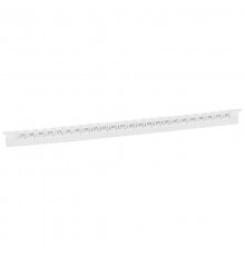 Маркер Memocab - ширина 2,3 мм - чёрная маркировка на белом фоне - заглавная буква S  037844  Legrand