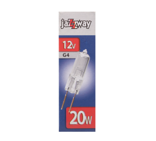 Лампа галогенная капсульная 20Вт 12В G4 PH-JC clear  3322540  Jazzway