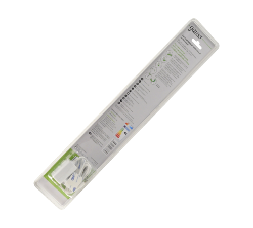 Светильник сенсорный модель B 9W 650lm 2700K-6500K 170-260V 500mm диммируемый IR 1/10/40  9019531209-T  Gauss