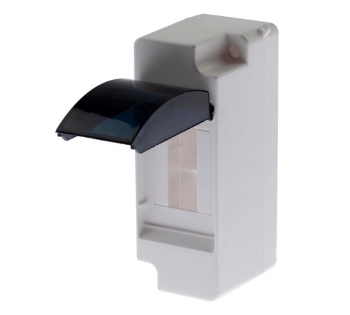 Бокс пластиковый навесной КМПн 1/2 с прозрачной крышкой (56/1120)  Б0051470  ЭРА