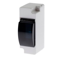 Бокс пластиковый навесной КМПн 1/2 с прозрачной крышкой (56/1120)  Б0051470  ЭРА