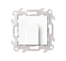 Simon 24 Белый Вывод кабеля  2410801-030  Simon