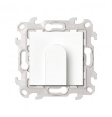 Simon 24 Белый Вывод кабеля  2410801-030  Simon