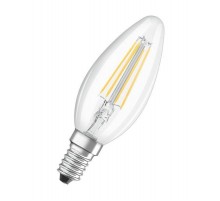 Лампа светодиодная филаментная нестандартно диммируемая LED THREE STEP DIM CLASSIC B 40 4 W/2700K E14  4058075434462  OSRAM