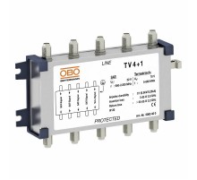 Устройства защиты от импульсных перенапряжений УЗИП для телекоммуникационных сетей (Тип разъема F) (TV 4+1)  5083400  OBO Bettermann