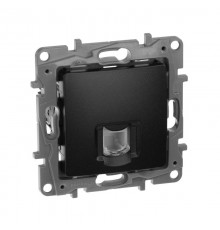 Etika Антрацит Розетка телефонная RJ11  672640  Legrand