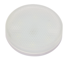 Лампа светодиодная LED 6Вт GX53 220В 5000К PLED- ECO-GX53 FROST таблетка (плоский цилиндр)  2852007  Jazzway