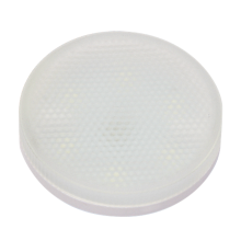 Лампа светодиодная LED 6Вт GX53 220В 3000К PLED- ECO-GX53 FROST таблетка (плоский цилиндр)  2851987  Jazzway