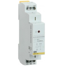 Промежут. реле.OIR 1 конт (16А). 24 В AC/DC  OIR-116-ACDC24V  IEK