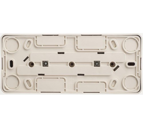 Этюд Кремовый О/У Розетка 3-ая без заземления без шторок 16А 250B  PA16-009K  SE