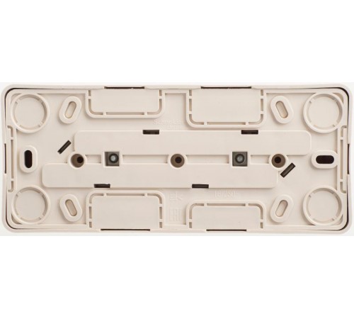 Этюд Кремовый О/У Розетка 3-ая без заземления без шторок 16А 250B  PA16-009K  SE