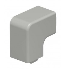 Крышка плоского угла кабельного канала WDK 25x25 мм (ПВХ,серый) (WDK HF25025GR)  6158617  OBO Bettermann