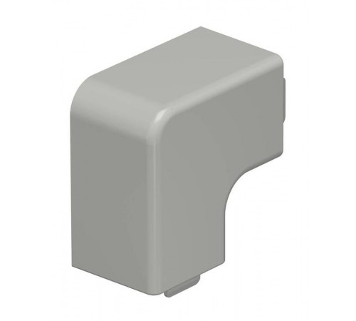 Крышка плоского угла кабельного канала WDK 25x25 мм (ПВХ,серый) (WDK HF25025GR)  6158617  OBO Bettermann