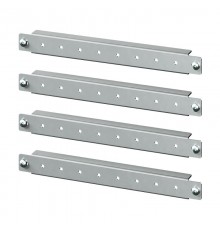 Горизонтальные дверные рейки для навесных корпусов, ширина одностворчатой двери 300 мм, 4 шт.  R5STPE30-1  DKC