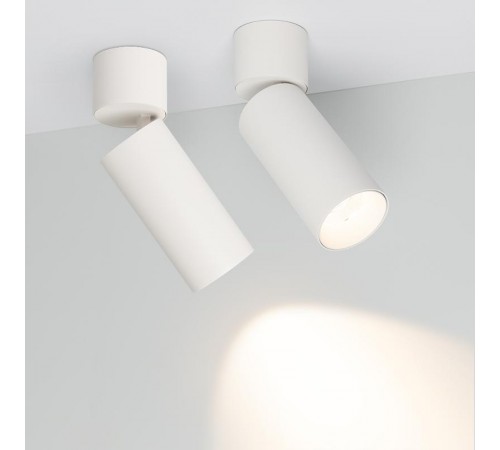 Светильник SP-POLO-SURFACE-FLAP-R65-8W Day4000 (WH-WH, 40 deg)  027528  Arlight