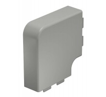 Крышка плоского угла кабельного канала WDK 40x110 мм (ПВХ,серый) (WDK HF40110GR)  6021743  OBO Bettermann