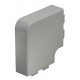 Крышка плоского угла кабельного канала WDK 40x110 мм (ПВХ,серый) (WDK HF40110GR)  6021743  OBO Bettermann