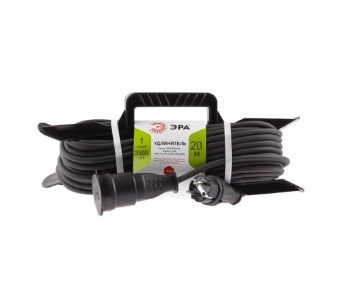 UFx-1e-3x1,5-20m-IP44(KG) Удлинитель силовой на рамке c/з 1 гн 20м КГ 3х1.5 (5/120)  Б0050868  ЭРА