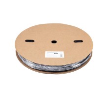 Термоусадочная трубка 4,0/2,0 мм, черная (бухта 200 м)  49-0406  REXANT