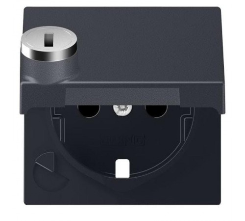 Запчасть, накладка на розетку, крышка с замком A1520KLSLPLMO Jung