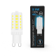 Лампа светодиодная G9 AC185-265V 3,5W 460lm 6500K керамика LED 1/10/200  107009305  Gauss