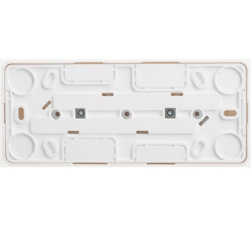 Этюд Белый О/У Розетка 3-ая без заземления со шторками 16А 250B  PA16-010B  SE