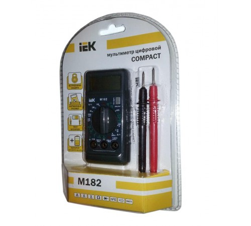 Мультиметр цифровой Compact M182   TMD-1S-182  IEK