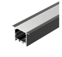 Профиль SL-LINIA49S-F-2000 ANOD BLACK (Arlight, Алюминий)  039389  Arlight