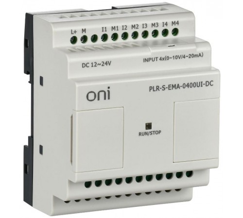 Логическое реле PLR-S. 4AI U/I  PLR-S-EMA-0400UI-DC  ONI