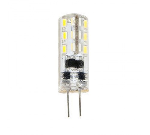 Лампа светодиодная LB-420 (2W) 12V G4 4000K капсула силикон  25448  FERON