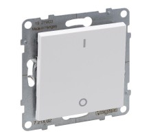 SUNO Выключатель двухполюсный 16АХ 250В. Винтовые зажимы. Цвет "Белый"  721102  Legrand