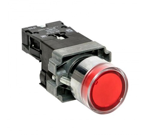 Кнопка BA42 с подстветкой 230В красная NC IP65 PROxima  xb2-bw42-230-65  EKF