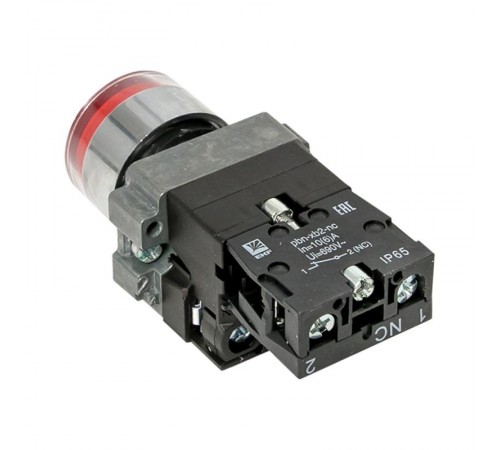 Кнопка BA42 с подстветкой 230В красная NC IP65 PROxima  xb2-bw42-230-65  EKF