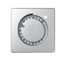 Simon 82 Накладка для Термостата, S82 Detail алюминий  82505-93  Simon