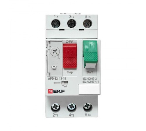 Автомат пуска двигателя АПД-32 13-18А EKF  apd-me-18  EKF
