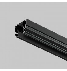 TR2022-BK Профиль-трек SMART ONE, для натяжных потолков, 2 м, алюминий, черный  TR2022-BK  DENKIRS