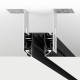 TR2022-BK Профиль-трек SMART ONE, для натяжных потолков, 2 м, алюминий, черный  TR2022-BK  DENKIRS