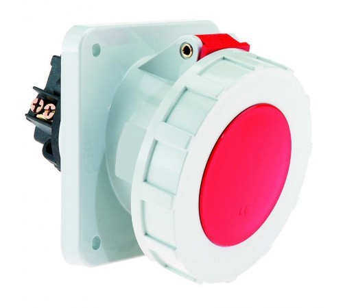 Розетка наклонная 125A 4р(3P+PE) 6h 400V IP67 12104 I 12104-Bals I Bals