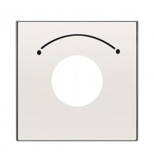 Накладка для механизма выключателя с ключом на 2 положения, серия SKY, цвет альпийский белый2CLA855300A1101 ABB