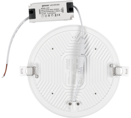 Встраиваемый светильник Frameless круг 24W 4000K 1/30  967511224  Gauss