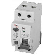 АВДТ 4,5кА  PRO D32E2C40А30 АД-32 электронное 1P+N C40 30мА тип А   Б0057393  ЭРА