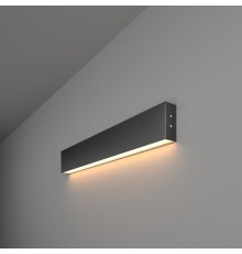 Светильник светодиодный накладной линейный односторонний53см 10W 3000K черная шагрень (101-100-30-53)  a042936  Elektrostandard