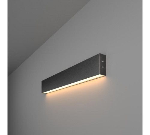 Светильник светодиодный накладной линейный односторонний53см 10W 3000K черная шагрень (101-100-30-53)  a042936  Elektrostandard