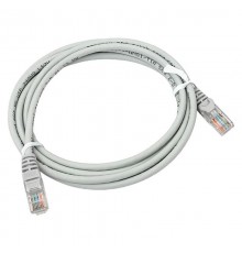 Патч-корд TERACOM PRO Cat.5E неэкранированный UTP оболочка LSZH серый (2,0м)  TRP-5EUTP-LSH-2M-GY  EKF