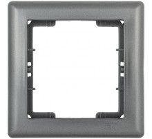 РГ-1-БА Рамка 1 мест. BOLERO антрацит  EMB12-K95  IEK