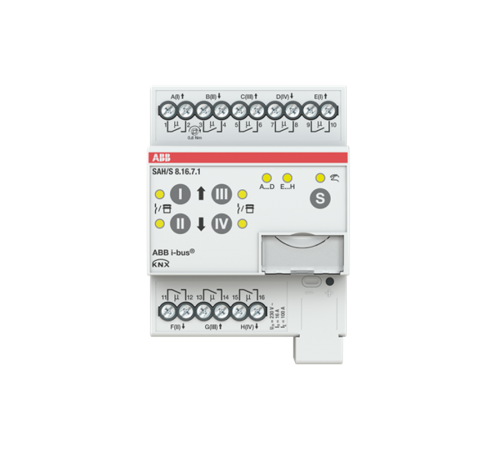Комбиактор 8-канальный, 16А, MDRC SAH/S8.16.7.1  2CDG110250R0011  ABB