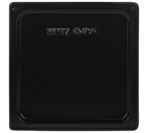 Коробка протяжная  Y-996-200-200-80-54 металлическая У-996 с уплотнителем 200х200х80мм черная IP54   Б0062856  ЭРА